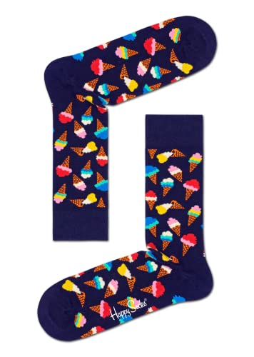 Happy Socks Unisex Eiscreme Socken, Ice Cream, S von Happy Socks