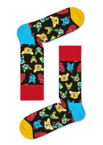 Happy Socks Herren Funny Dog Socken, Mehrfarbig (Multicolour 940), 7/10 (Herstellergröße: 41-46) von Happy Socks