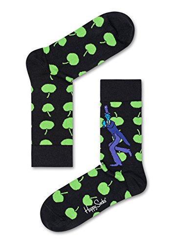 Happy Socks Herren Ice Cream Socken, Black, 4-11 (Size:41-46) von Happy Socks