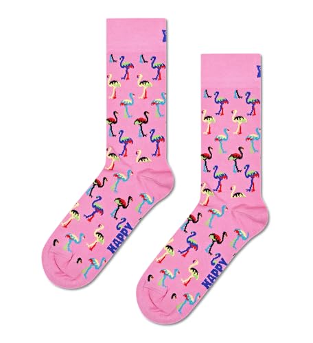 Happy Socks Mixte Flamingo Calcetines, Multicolore, 36-40 EU von Happy Socks