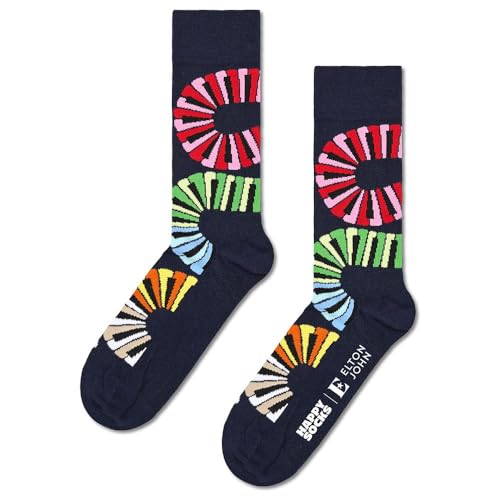 Happy Socks PIANO NOTES SOCK ELTON JOHN (DE/NL/SE/PL, Numerisch, 41, 46, Regular, Regular, MEHRFARBIG) von Happy Socks