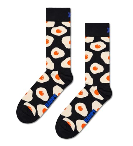 Happy Socks SUNNY SIDE UP SOCK (DE/NL/SE/PL, Numerisch, 36, 40, Regular, Regular, Mehrfarbig) von Happy Socks