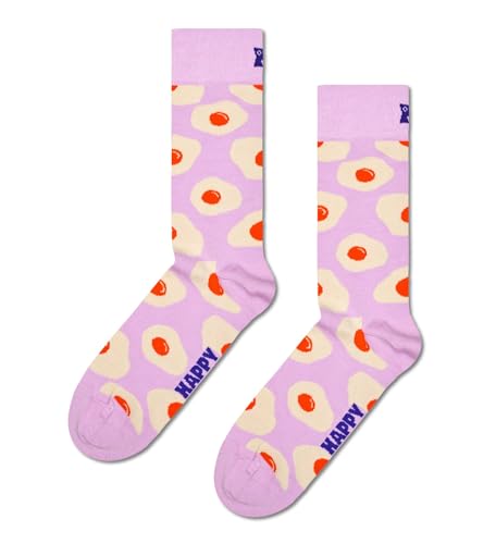 Happy Socks SUNNY SIDE UP SOCK (DE/NL/SE/PL, Numerisch, 41, 46, Regular, Regular, Mehrfarbig) von Happy Socks