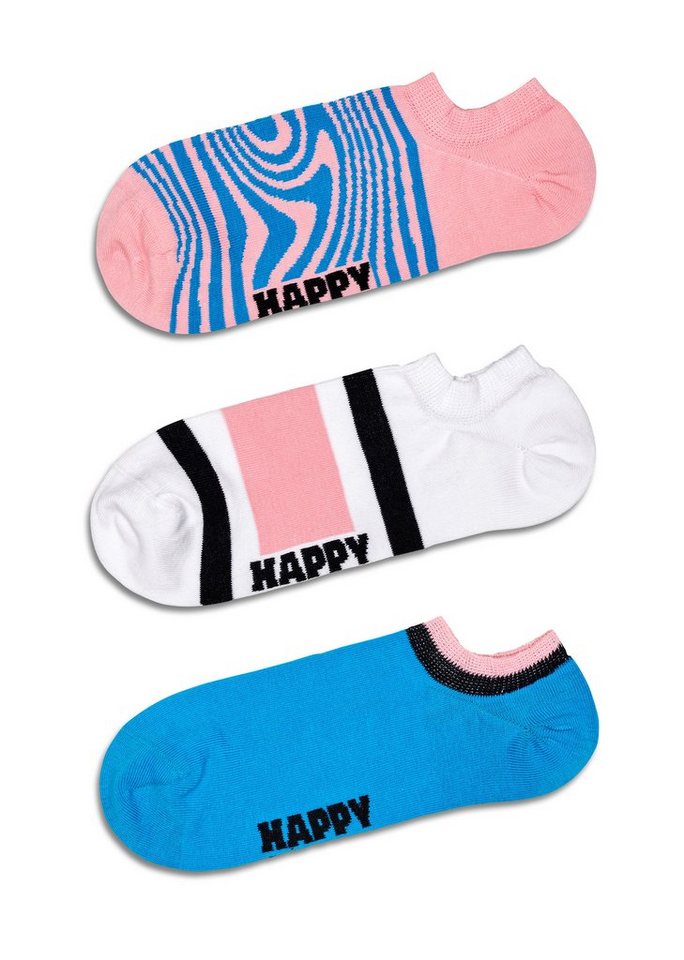 Happy Socks Sneakersocken (Set, 3-Paar) mit verspielten Mustern von Happy Socks