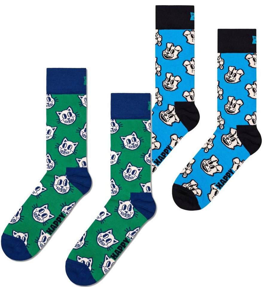 Happy Socks Socken (2-Paar) Cat Socks von Happy Socks