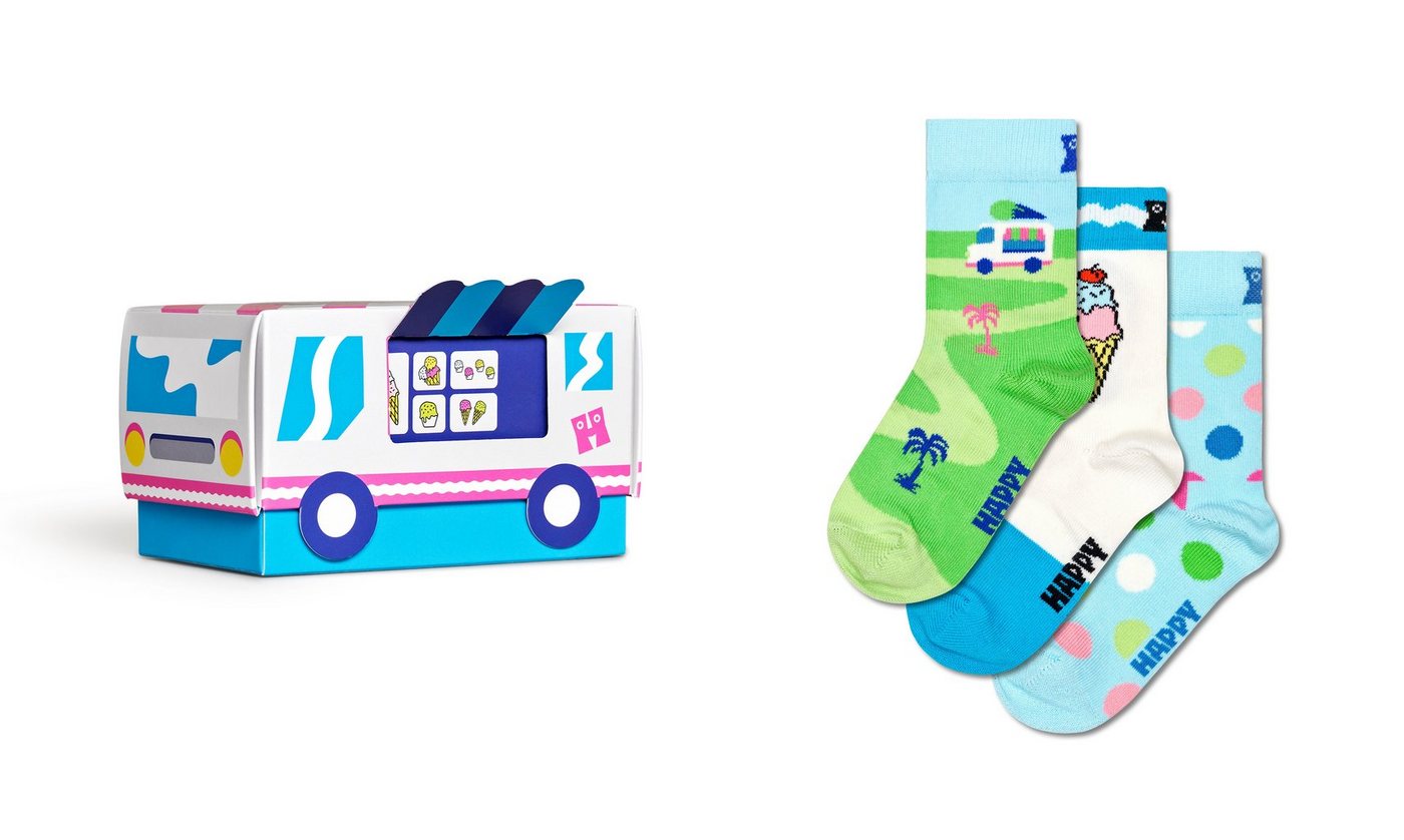 Happy Socks Socken (3-Paar) Pet House Gift Set von Happy Socks