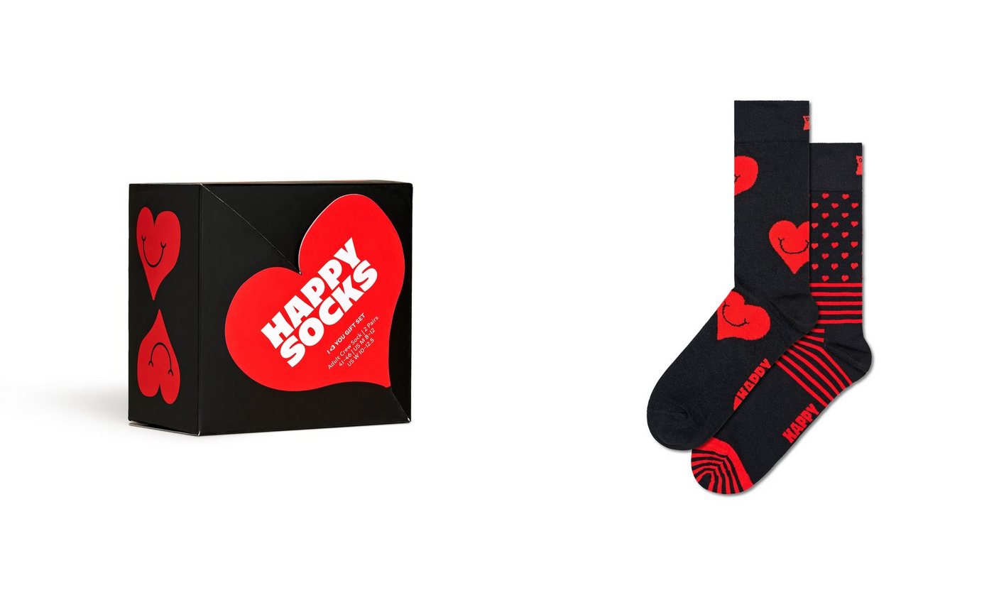 Happy Socks Socken (Box, 2-Paar) I Love You Gift Set von Happy Socks