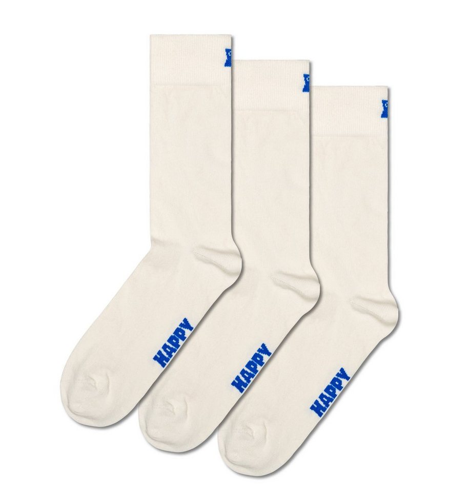 Happy Socks Socken (Set, 3-Paar) mit schlichtem Look von Happy Socks