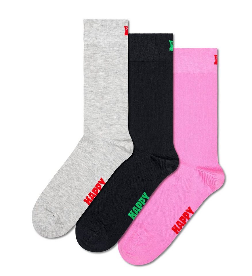 Happy Socks Socken (Set, 3-Paar) mit verspielten Farben von Happy Socks