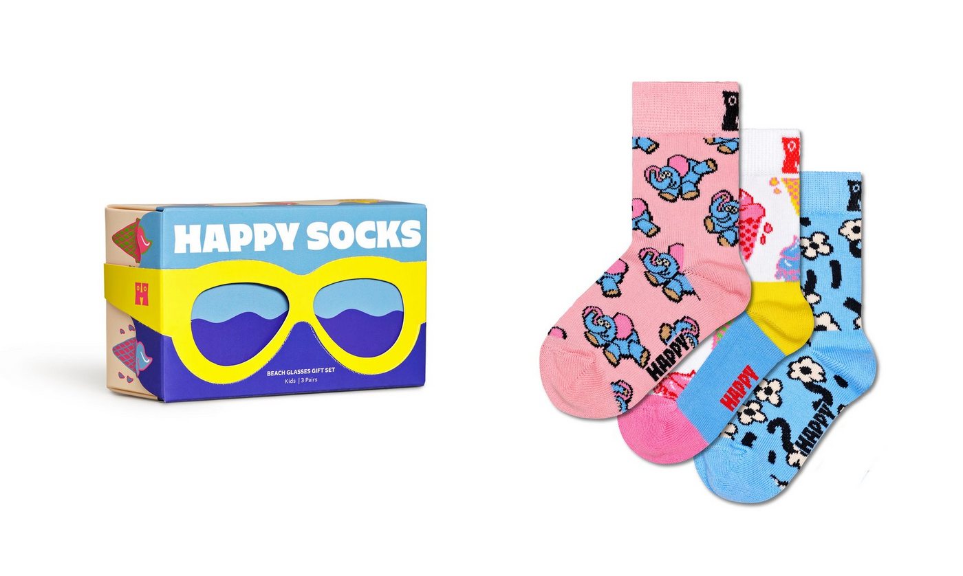 Happy Socks Socken Beach Glasses Gift Set von Happy Socks