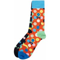 Happy Socks Socken im 2er-Pack in Geschenkbox in Rot, Größe 41/46 von Happy Socks