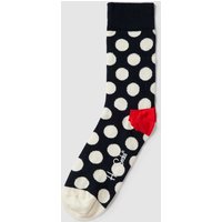 Happy Socks Socken mit Allover-Muster Modell 'BIG DOT' in Marine, Größe 36/40 von Happy Socks