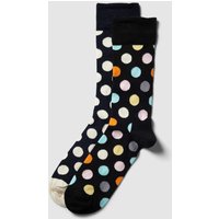 Happy Socks Socken mit Allover-Muster Modell 'Classic Big Dot' in Black, Größe 41/46 von Happy Socks