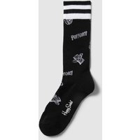 Happy Socks Socken mit Motiv-Print Modell 'Payday' in Black, Größe 36/40 von Happy Socks