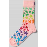Happy Socks Socken mit Motiv-Stitching Modell 'Star Cluster' in Rosa, Größe 36-40 von Happy Socks