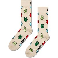 Happy Socks Socken mit Peace-Finger-Zeichen von Happy Socks