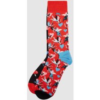 Happy Socks Socken mit Stretch-Anteil im 2er-Pack in Rot, Größe 36/40 von Happy Socks