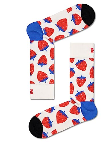 Happy Socks Strawberry Sock Erdbeer Socke 41-46 von Happy Socks