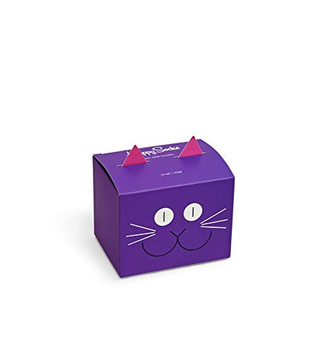 Happy Socks Herren 1-pack Cat Gift Box Socken, Mehrfarbig, 41-46 EU von Happy Socks