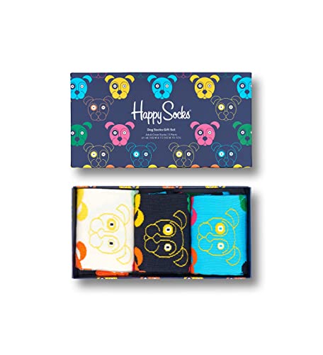 Happy Socks Geschenkbox MIXED DOG SOCKS XDOG08-0100 Mehrfarbig, Size:41-46 von Happy Socks