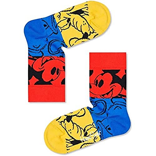 Happy Socks Unisex Baby Kids Colorful Friends Sock, Blau/Rot/Gelb, 41-46 von Happy Socks