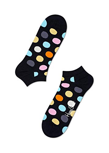 Happy Socks Unisex Big Dot Low Socken, Schwarz, 41-46 von Happy Socks