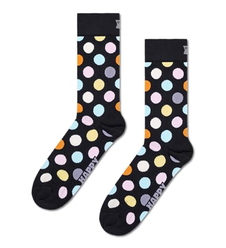 Happy Socks Unisex Big Dot Socken, Multi, M von Happy Socks