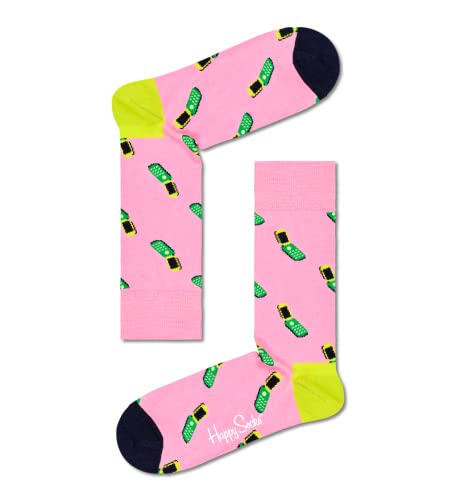 Happy Socks Unisex Call Me Maybe Socken, Rosa, 41-46 von Happy Socks