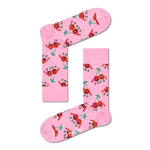 Happy Socks Unisex Cherry Mates Socks, Multi, 41-46 EU von Happy Socks