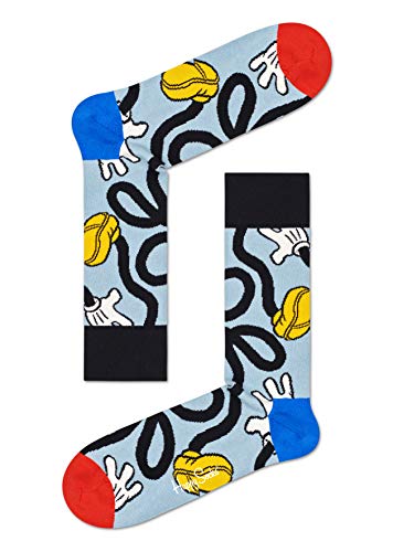 Happy Socks Unisex Disney Mickey Stretch Socken, Hellblau, 41-46 EU von Happy Socks