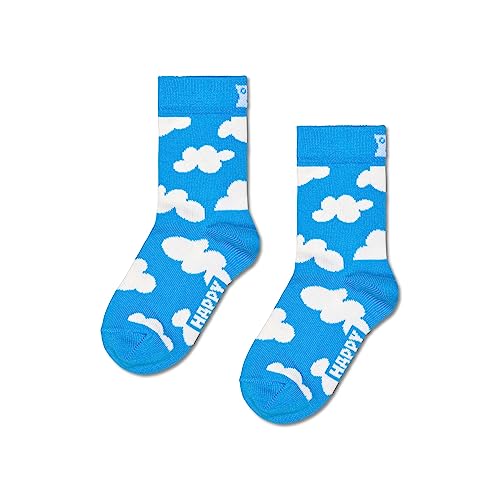 Happy Socks Unisex Kinder Cloudy socken, bunt, 2-3 Jahre von Happy Socks