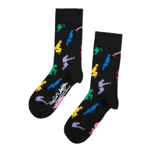 Happy Socks Unisex Ministry of Silly Walks Sock, Multicolor, 36-40 von Happy Socks