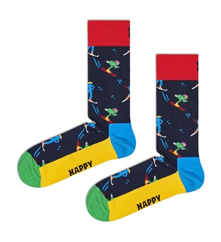 Happy Socks Unisex Skiers Socken, Mehrfarbig (Multicolour 650), 41-46 von Happy Socks