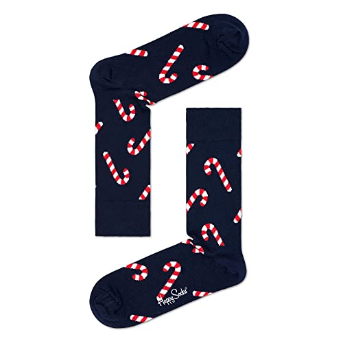 Happy Socks Unisex Socks Holiday Candy Navy Size UK 3-6 EUR 36-40 von Happy Socks