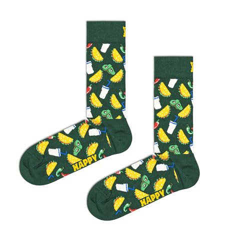 Happy Socks Unisex Taco Socken, Mehrfarbig, 36, 36-40 von Happy Socks