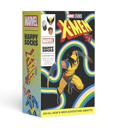 Happy Socks x Marvel™ - 3er Pack X-Men Socken Geschenkbox - Baumwollesocken von Happy Socks
