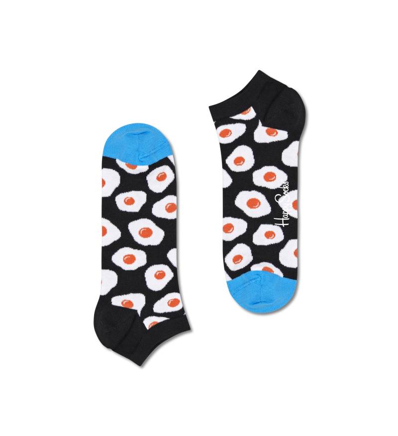 Sunny Side Up Low Sock Schwarz - Gr. - 43.5 von Happy Socks