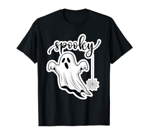 Süßes Spooky Geist Halloween Kinder Familie Party Design T-Shirt Süßes Spooky Geist Halloween Kinder Familie Party Design T-Shirt von Happy Spooky Halloween