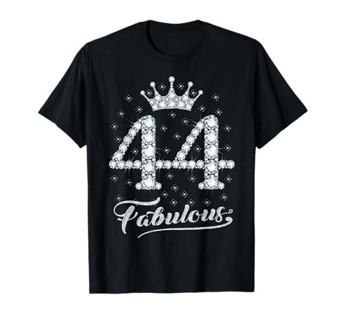 44 Fabelhafte Mädchen, 44 Jahre, alles Gute zum 44. Geburtstag, Damen T-Shirt 44 Fabelhafte Mädchen, 44 Jahre, alles Gute zum 44. Geburtstag, Damen T-Shirt von Happy Sweet 44th Birthday Gift 44 Year Old Women