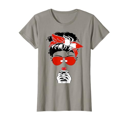 Cool Swiss Coffee Mommy Girl Sis Tante Switzerland Flaggenprint T-Shirt von Happy Swiss National Day Proud To Be Swiss Apparel