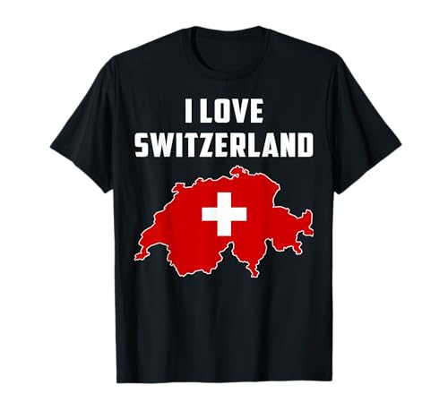 Hello Bern I Love Switzerland Karte Flagge Stolz Swiss Dad Mama T-Shirt Hello Bern I Love Switzerland Karte Flagge Stolz Swiss Dad Mama T-Shirt von Happy Swiss National Day Proud To Be Swiss Apparel