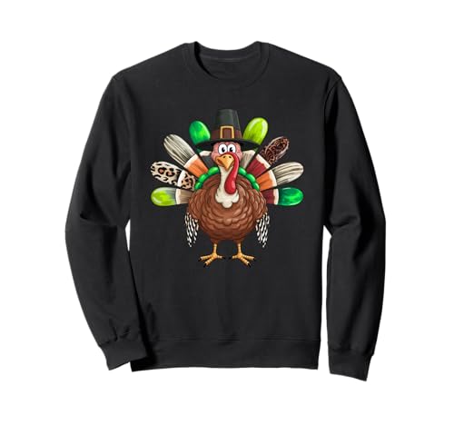 Lustiges Truthahn-Herbst-Design, Geschenk für Männer, Frauen, Kinder Sweatshirt Lustiges Truthahn-Herbst-Design, Geschenk für Männer, Frauen, Kinder Sweatshirt von Happy Thanksgiving Spooky Halloween Fall Graphic