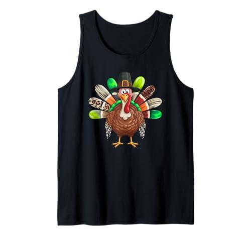 Lustiges Truthahn-Herbst-Design, Geschenk für Männer, Frauen, Kinder Tank Top Lustiges Truthahn-Herbst-Design, Geschenk für Männer, Frauen, Kinder Tank Top von Happy Thanksgiving Spooky Halloween Fall Graphic