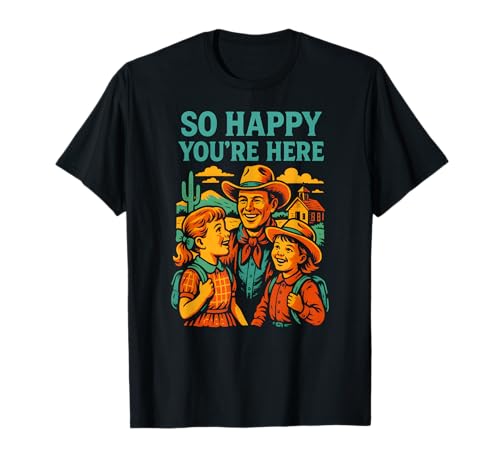 Happy Face So glücklich, dass du hier bist Süße Damen zurück zur Schule T-Shirt Happy Face So glücklich, dass du hier bist Süße Damen zurück zur Schule T-Shirt von Happy To See Your Face Cute Back To School Outfits
