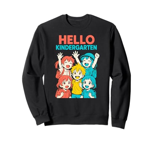 Lehrerin Hallo Kindergarten Süße Frauen sind wieder in der Schule Sweatshirt von Happy To See Your Face Cute Back To School Outfits