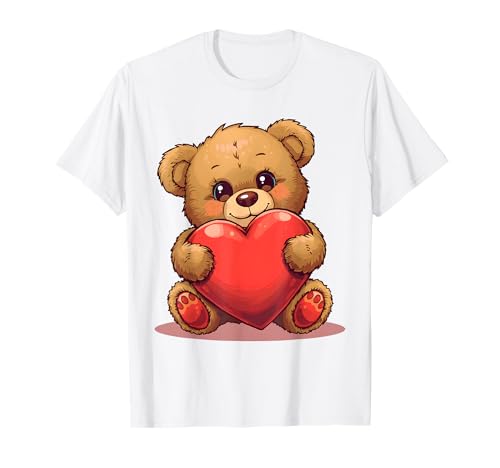 Niedlicher Teddybär für Kinder, Cartoon-Tierliebhaber T-Shirt Niedlicher Teddybär für Kinder, Cartoon-Tierliebhaber T-Shirt von Happy Zoo Friends Kidswear Tee