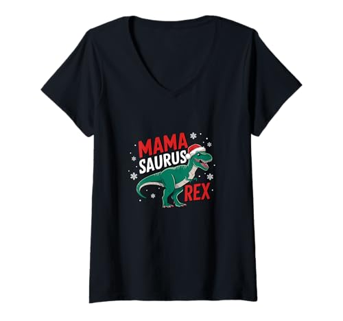 Damen Design für Weihnachten und Winter T-Shirt mit V-Ausschnitt Damen Design für Weihnachten und Winter T-Shirt mit V-Ausschnitt von Happy christmas frohe Weihnachten