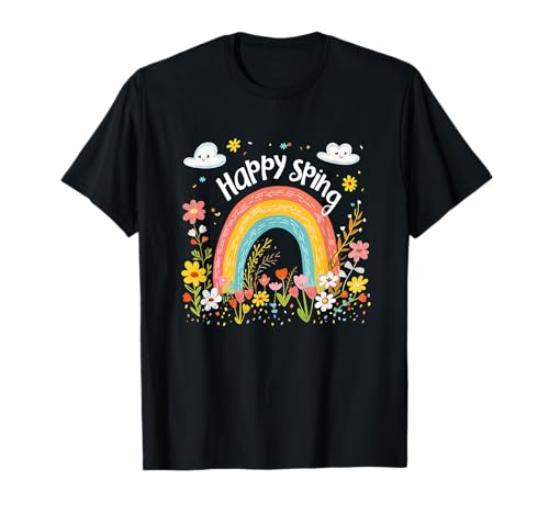 Happy Spring Kinder Outfit für Jungen und Mädchen T-Shirt Happy Spring Kinder Outfit für Jungen und Mädchen T-Shirt von Happy spring time