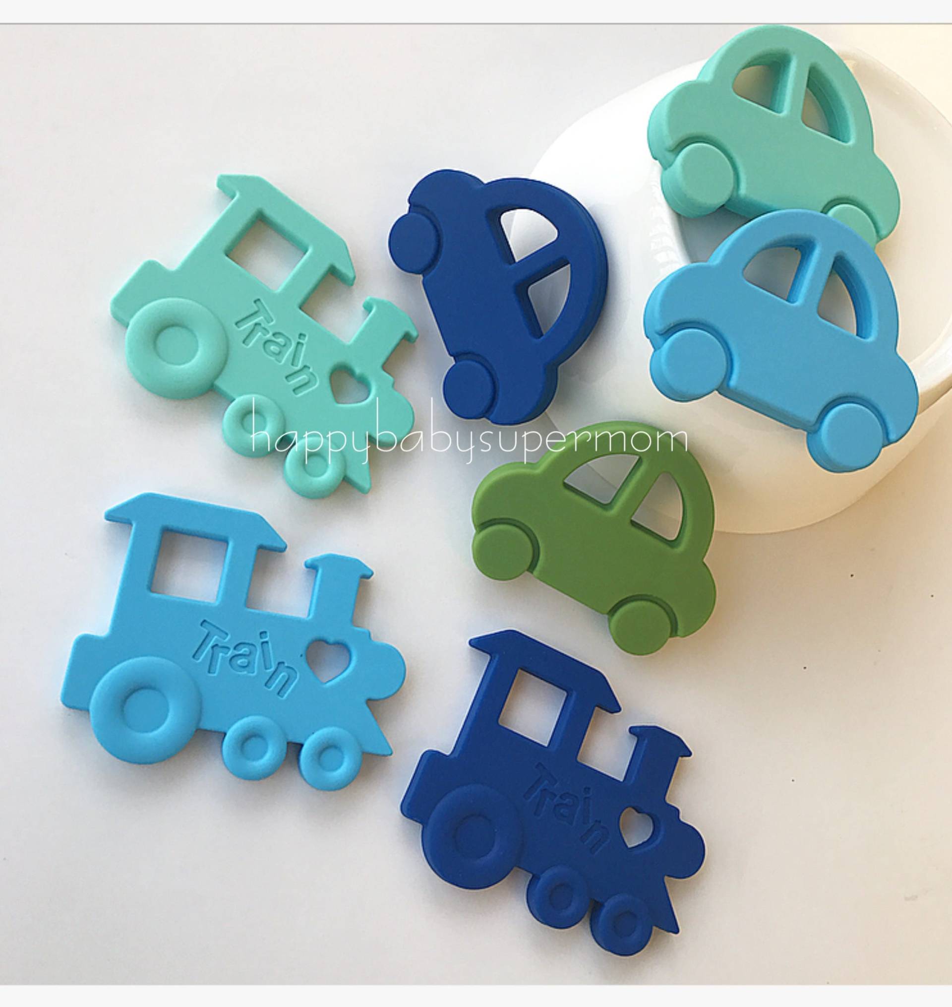 Silikon-Zug-Anhänger, Silikon-Auto-Anhänger, Zug-Anhänger, Auto-Anhänger Silikon-Zug-Anhänger, Silikon-Auto-Anhänger, Zug-Anhänger, Auto-Anhänger von HappyBabySuperMom