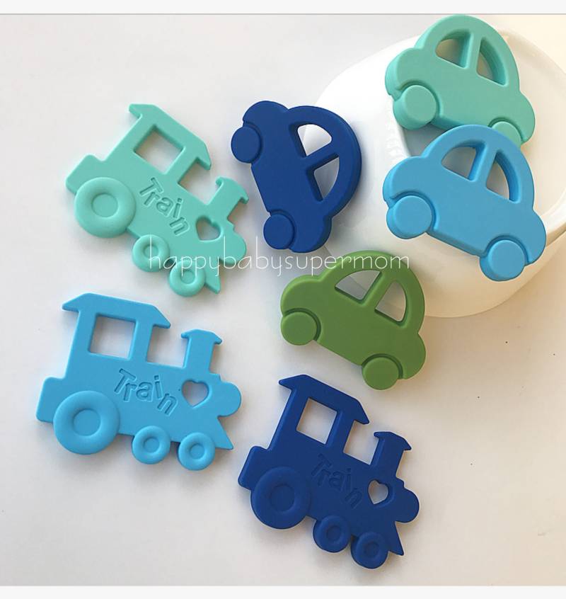 Silikon-Zug-Anhänger, Silikon-Auto-Anhänger, Zug-Anhänger, Auto-Anhänger Silikon-Zug-Anhänger, Silikon-Auto-Anhänger, Zug-Anhänger, Auto-Anhänger von HappyBabySuperMom
